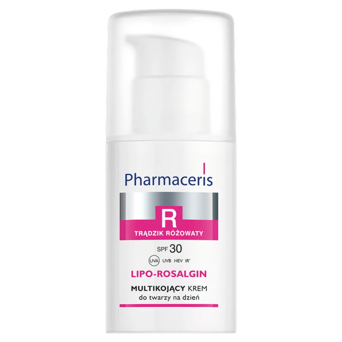 Крем для лица склонной к розацее Pharmaceris R Lipo-Rosalgin SPF30+